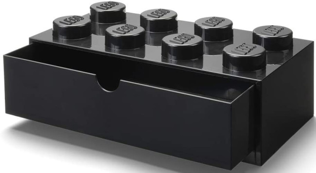 40211733 Desk Drawer 8 knobs black